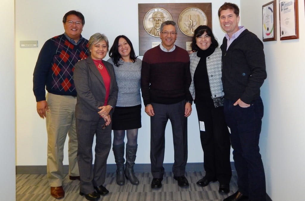 Latin America Working Group members posing for a photo together