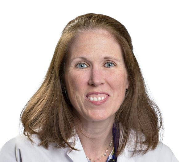 A headshot of ADLM member Dr. Stacy Melanson.