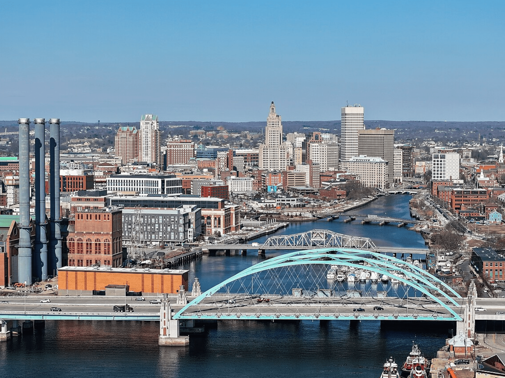 Skyline of Providence, RI