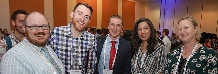 Five members posing at the 2019 ABCC-SYCL Reception